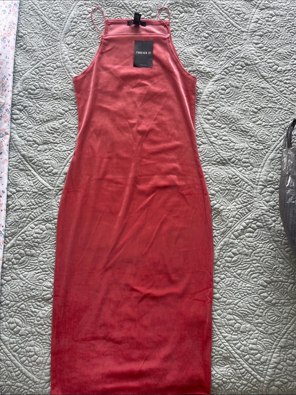 Forever 21 Midi Halter Dress